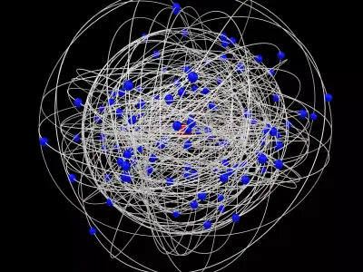 Cartoon Oganesson Chemical Element v1 001 3D model