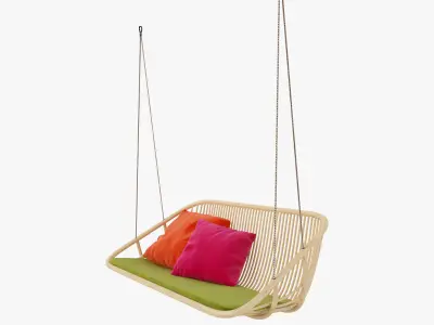 Paola Lenti Swing Hanging Chair 3D model