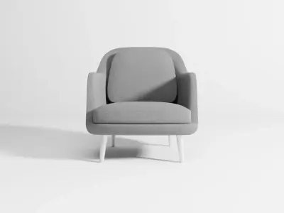 Lune Fri chair 3D model