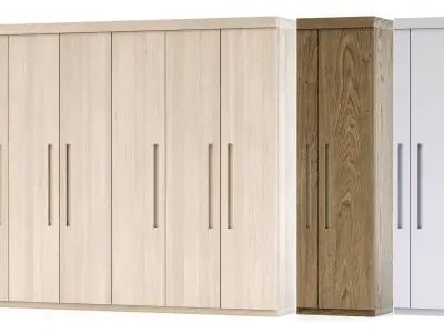 Elio Modern Wardrobe VR1  3D model