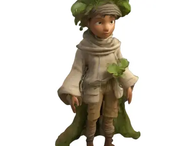 Medieval Fantasy Character Collection 3D print model