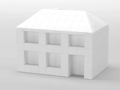 3D print buildings 3D print model