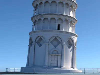 Leaning Tower Of Pisa 3D model