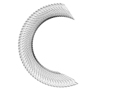 Gate parametric  3D model