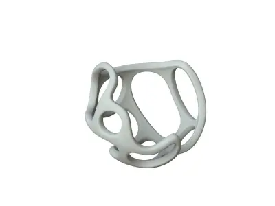 SciFi Cube Object No 41962 Low Poly Shape Texture