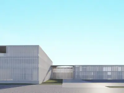 School Building 3D model