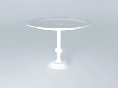 garnish cake dish cake door Free 3D model