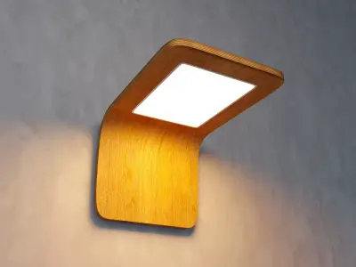 Wall Light 1 3D model