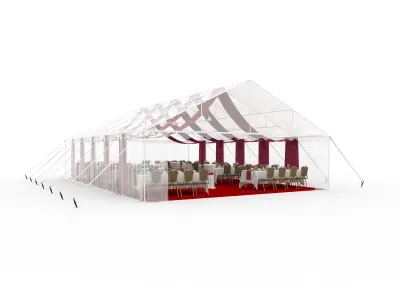 Collection Party Tent 02 3D Model Pack