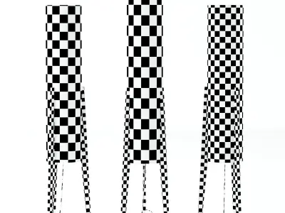 Rocket floor lamps 3D model