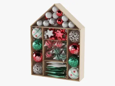  Christmas Decoration Set 02 