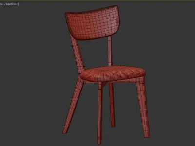Chair TAXI ECO LEATHER 3D model