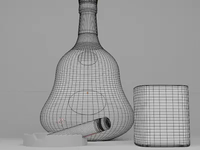 Hannessy Xo 3D model