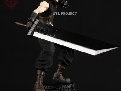 Cloud Strife 3D print model
