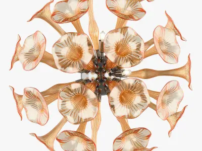 89165x Bardano Lightstar Sconce 3D model