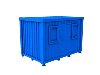 CONSTRUCTION OFFICE -  container office 3D print model