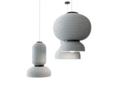 Ligth Low-poly 3D model