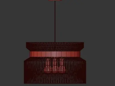 Godard goard pendant light 3D model