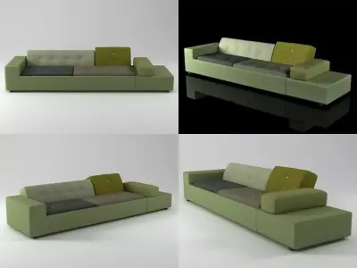 Polder Sofa 3D model