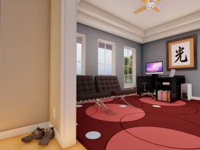 Single Family Home 3D model purchase