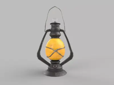 Stylized Lamp  3D model