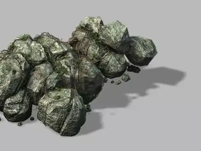 Mountain - Rock 0110 3D model