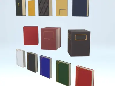  Complete Hardcover Book Collection – Various Styles and Designs 