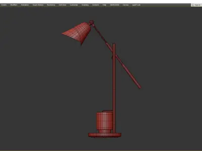Castro Savoye Table Lamp Low-poly 3D model
