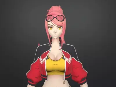 yina fighter 3D model