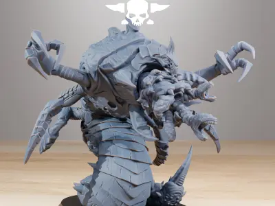 Xenarid Sentinel 3D print model
