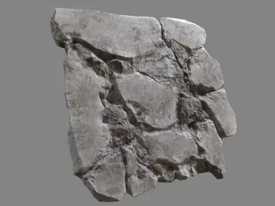 Concrete Debris 06 Low-poly 3D model