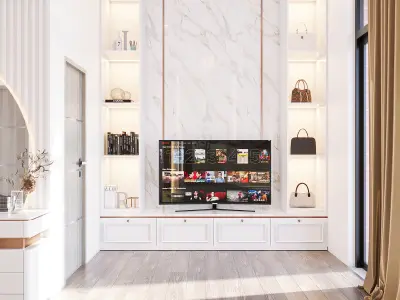 Interior Scene Master Bedroom for 3dsmax 2022 Corona Renderer 3D model