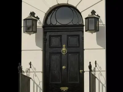 Baker street entrance 3D model