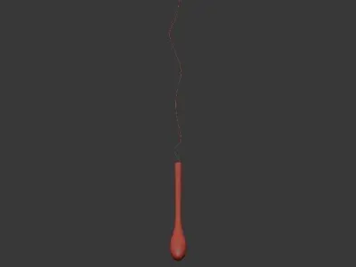 Vetreria drip lamp 3D model