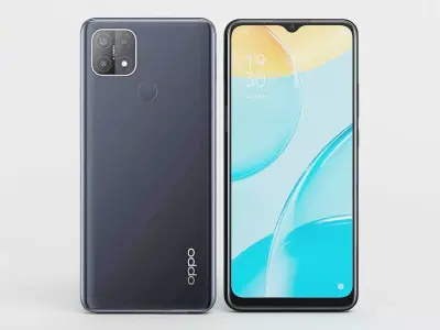 oppo A15 3D model