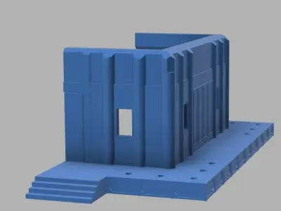 Chinese Temple 3D print model