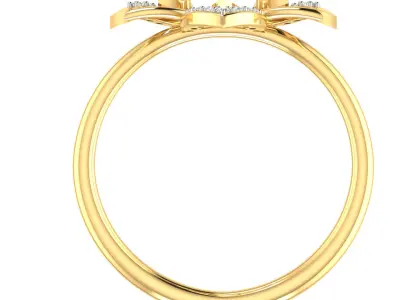 Ring Earrings Pendant Combo 3D print model