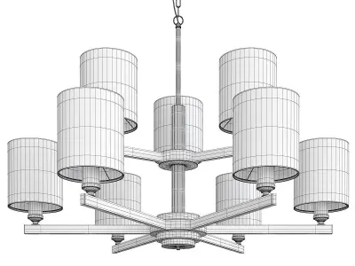 CEILING BELVEDERE CHELSOM Low-poly 3D model