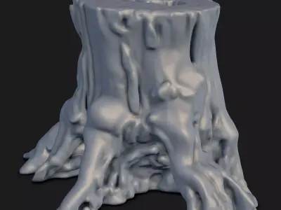Tree Trunk 3D print model