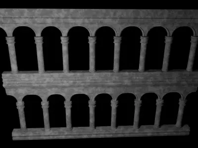 STRUCTURE PILLAR 3D model