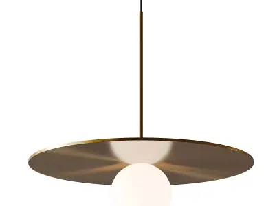 Bola Disc Pendant Light 3D model