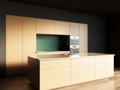 102-Kitchen6 matte 9 3D model