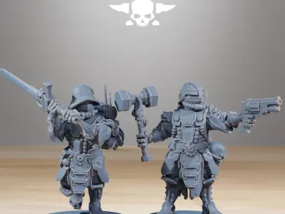Frontliners Infantry 3D print model