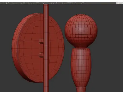 Mitzi Dakota sconce Low-poly 3D model