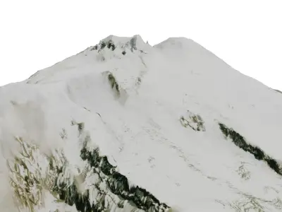 Mount Elbrouz 3D model