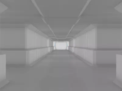 Sci Fi Interior 3D model