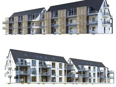 German house 4 3D model