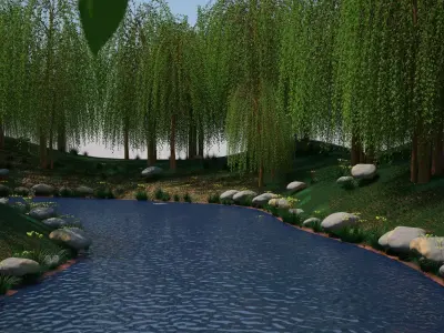 Landscape Model 03 3D model