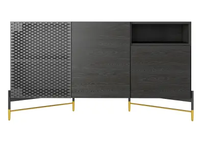 Kave Home Milian Sideboard Low-poly 3D model