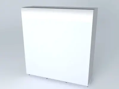 Kit815 exhibitor Refrigerator 2 Doors By Alex Marques Free 3D model